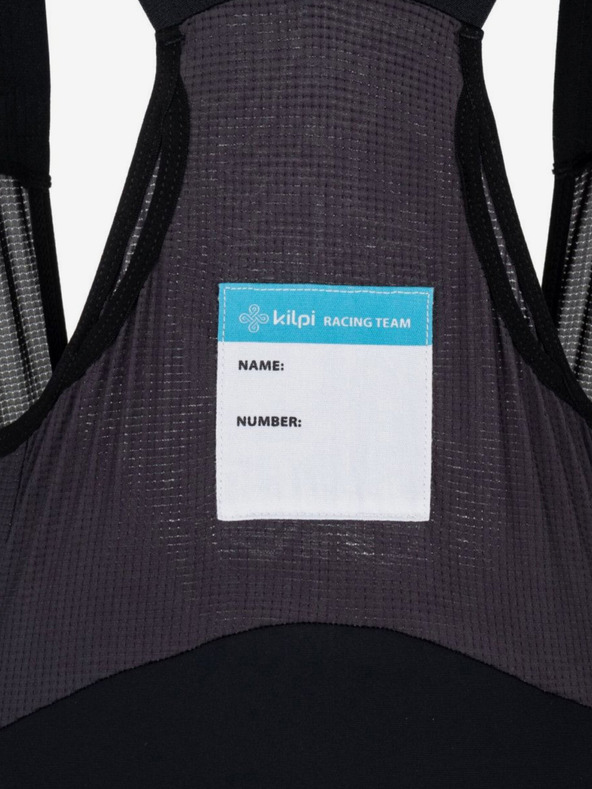 Kilpi Tyrkysovo-čierne dámske cyklistické šortky Kilpi MURIA