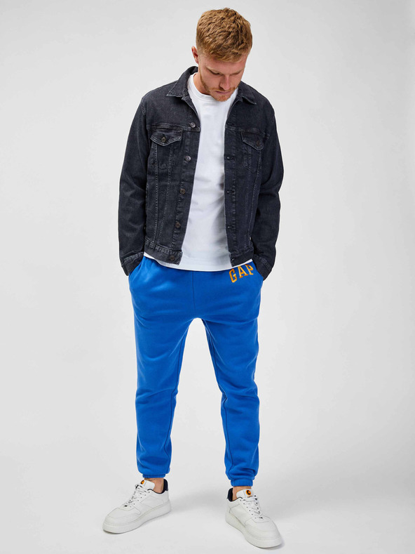 GAP Tepláky s vyšitým logom a fleece GAP