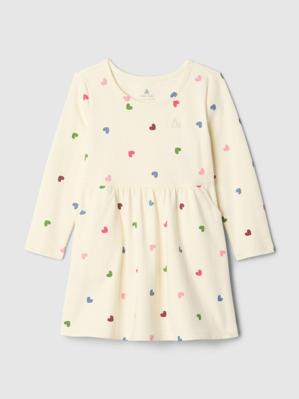 GAP Baby šaty Mix & Match so vzorom GAP