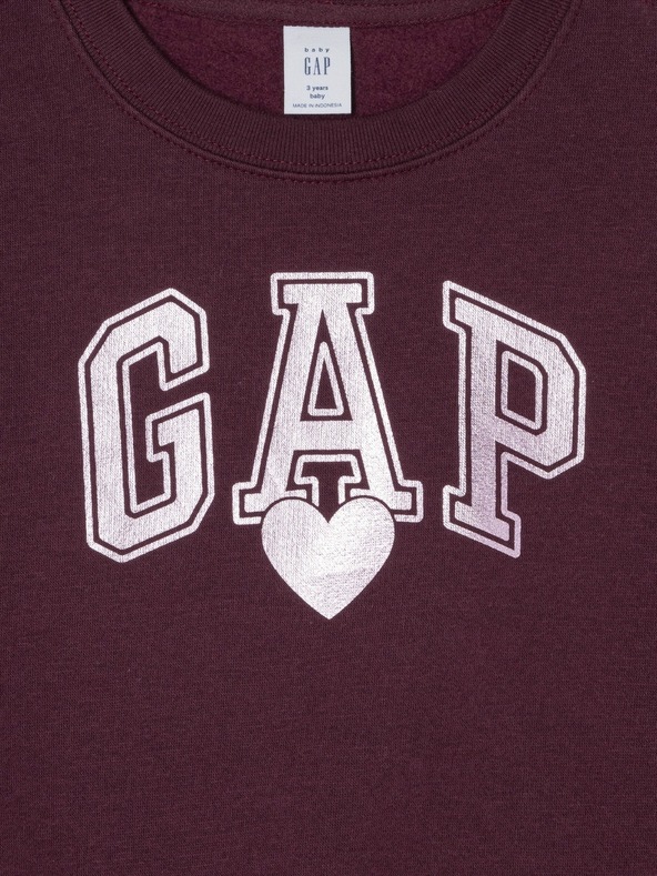 GAP Baby mikina s logom GAP