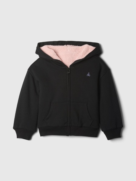 GAP Baby zateplená sherpa mikina