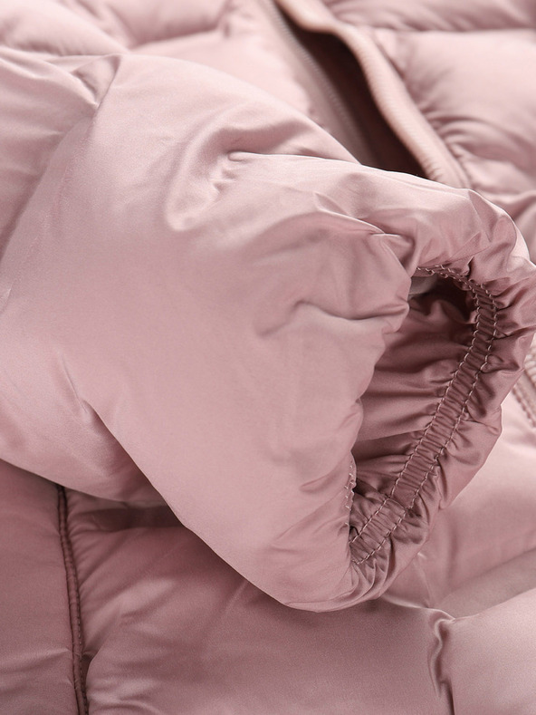 ALPINE PRO Ružový dievčenský kabát Hi-Therm s impregnáciou Alpine Pro Awedo