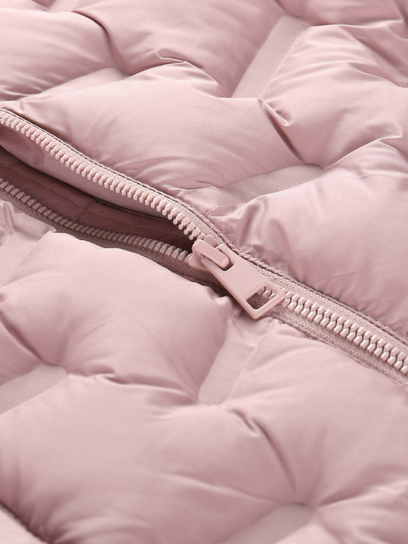 ALPINE PRO Ružový dievčenský kabát Hi-Therm s impregnáciou Alpine Pro Awedo