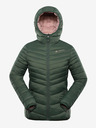 ALPINE PRO Zelená dámska obojstranná bunda Hi-Therm Alpine Pro Eroma