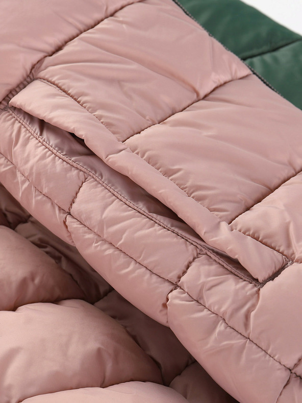 ALPINE PRO Zelená dámska obojstranná bunda Hi-Therm Alpine Pro Eroma