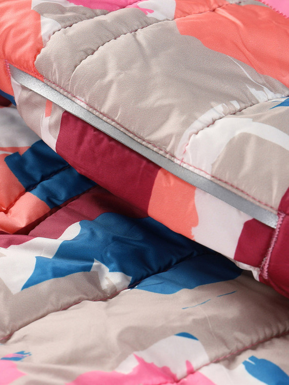 ALPINE PRO Detská obojstranná bunda hi-therm ALPINE PRO DOUWO ružová