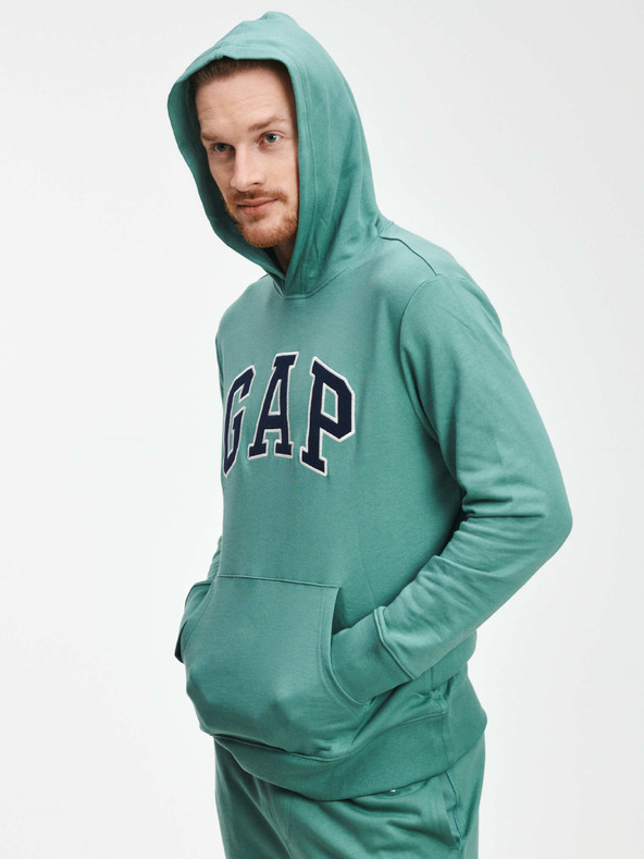 GAP Mikina s logom Gap s kapucňou GAP