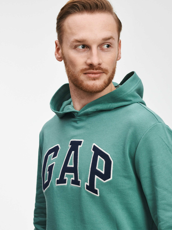 GAP Mikina s logom Gap s kapucňou GAP