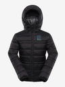 ALPINE PRO Detská obojstranná bunda hi-therm ALPINE PRO DOUWO čierna