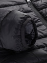ALPINE PRO Detská obojstranná bunda hi-therm ALPINE PRO DOUWO čierna