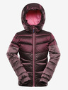 ALPINE PRO Detská hi-therm bunda s impregnáciou ALPINE PRO GROLLO ružová