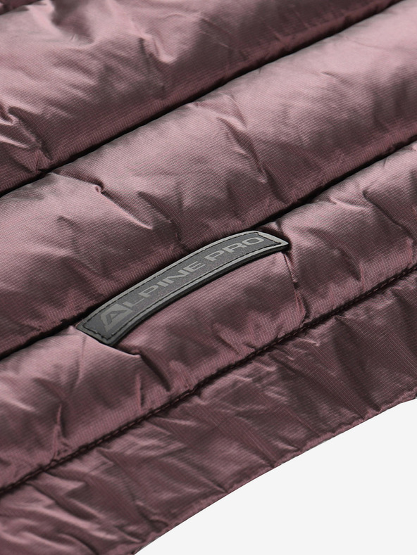 ALPINE PRO Detská hi-therm bunda s impregnáciou ALPINE PRO GROLLO ružová
