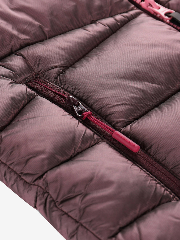 ALPINE PRO Detská hi-therm bunda s impregnáciou ALPINE PRO GROLLO ružová