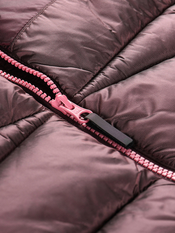 ALPINE PRO Detská hi-therm bunda s impregnáciou ALPINE PRO GROLLO ružová