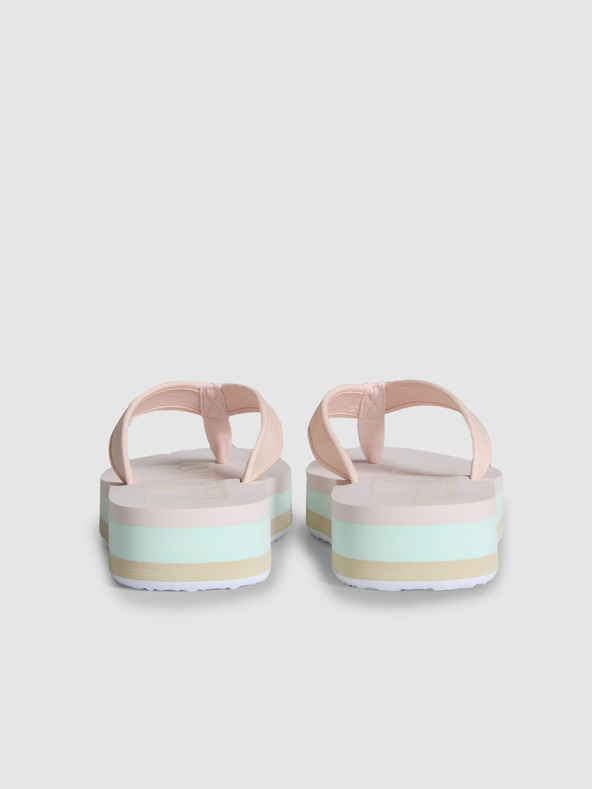 Napapijri Svetloružové dámske žabky NAPAPIJRI