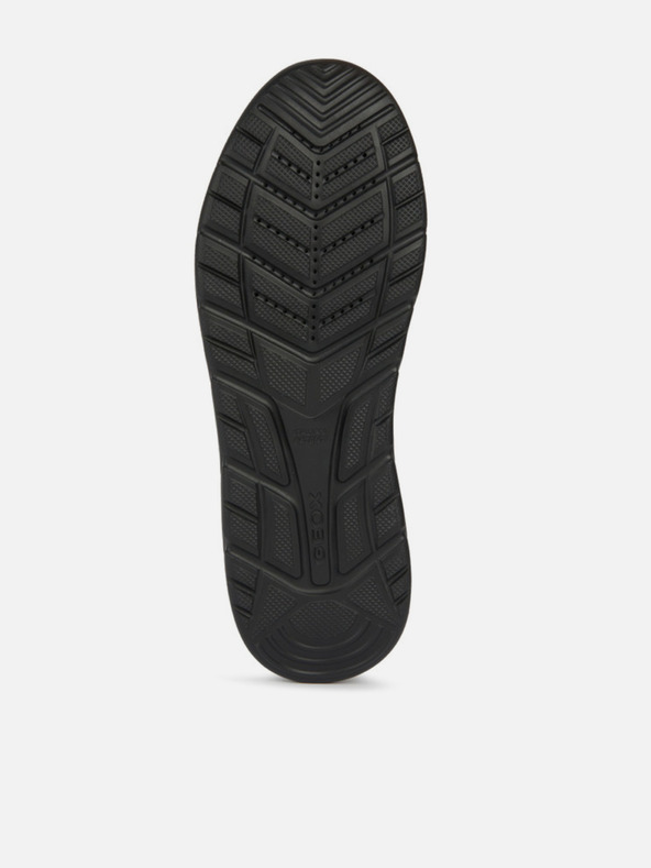 Geox Čierne pánske členkové topánky Geox Portello