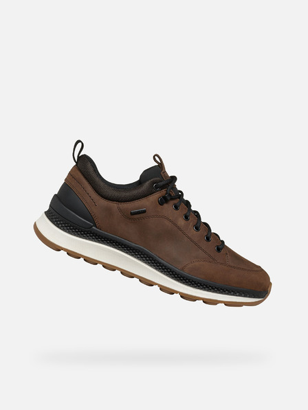 Geox Hnedé pánske tenisky Geox Spherica Actif X2