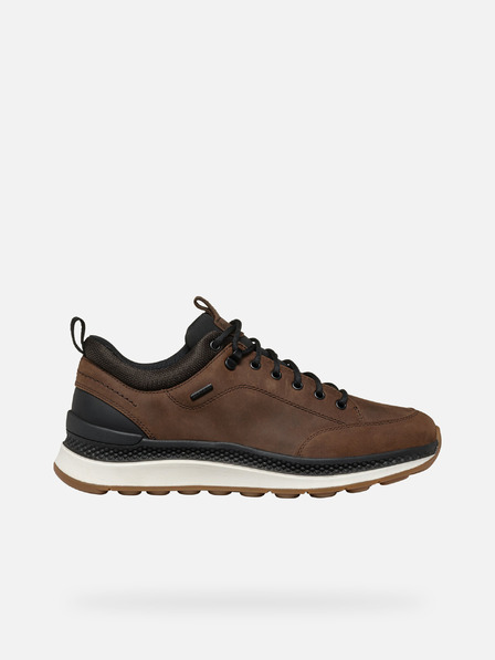 Geox Hnedé pánske tenisky Geox Spherica Actif X2