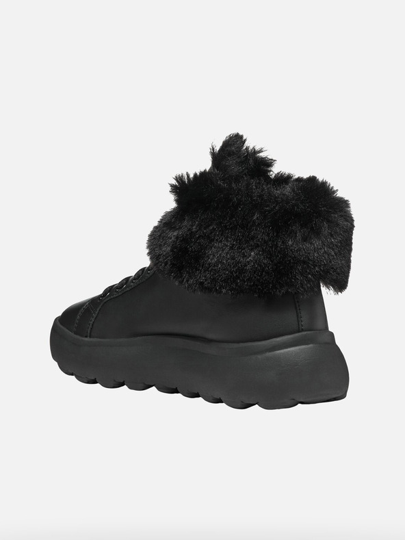 Geox Čierne dámske tenisky Geox Spherica Ec4.1