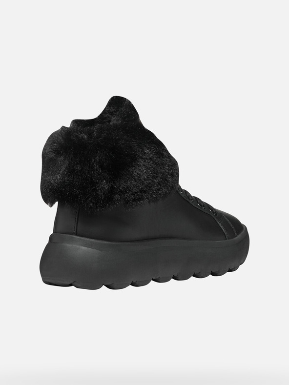 Geox Čierne dámske tenisky Geox Spherica Ec4.1