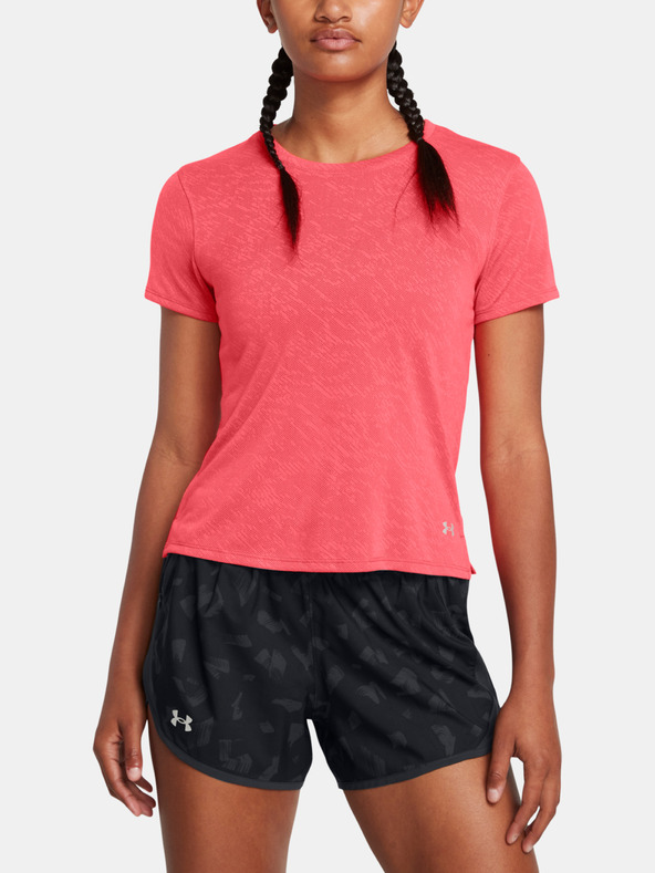 Under Armour Dámske tričko Under Armour UA Launch Camo Shortsleeve