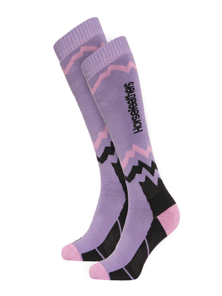 Horsefeathers Mitzi Snowboard Socks - light grape veľkosť 5 - 7 HORSEFEATHERS