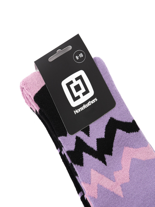 Horsefeathers Mitzi Snowboard Socks - light grape veľkosť 5 - 7 HORSEFEATHERS
