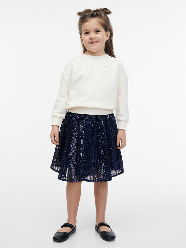 Orsay Tmavomodrá dievčenská mikina ORSAY