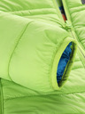 ALPINE PRO Detská obojstranná bunda hi-therm ALPINE PRO DOUWO zelená