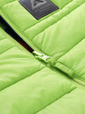 ALPINE PRO Detská obojstranná bunda hi-therm ALPINE PRO DOUWO zelená