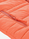 ALPINE PRO Detská obojstranná bunda hi-therm ALPINE PRO DOUWO oranžová