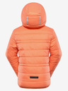 ALPINE PRO Detská obojstranná bunda hi-therm ALPINE PRO DOUWO oranžová