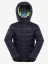 ALPINE PRO Detská obojstranná bunda hi-therm ALPINE PRO DOUWO modrá