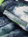 ALPINE PRO Detská obojstranná bunda hi-therm ALPINE PRO DOUWO modrá