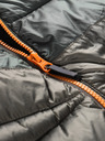 ALPINE PRO Detská hi-thermová bunda s impregnáciou ALPINE PRO GROLLO neutrálna / zemitá
