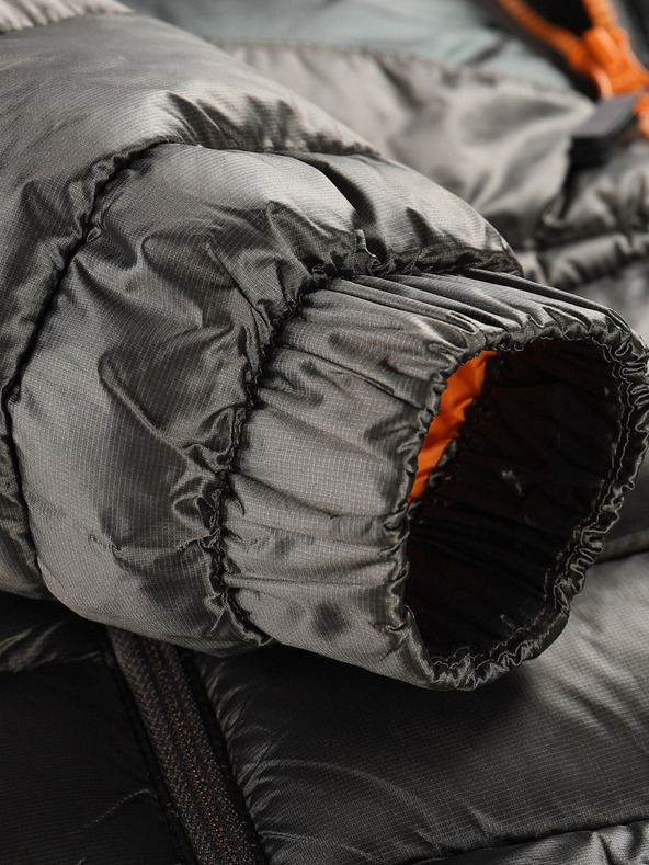 ALPINE PRO Detská hi-thermová bunda s impregnáciou ALPINE PRO GROLLO neutrálna / zemitá