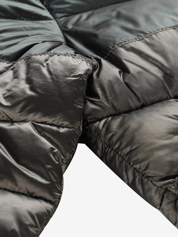 ALPINE PRO Detská hi-thermová bunda s impregnáciou ALPINE PRO GROLLO neutrálna / zemitá