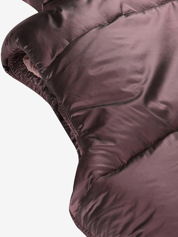 ALPINE PRO Dámska dlhá prešívaná vesta s wr ALPINE PRO UREFA ružová