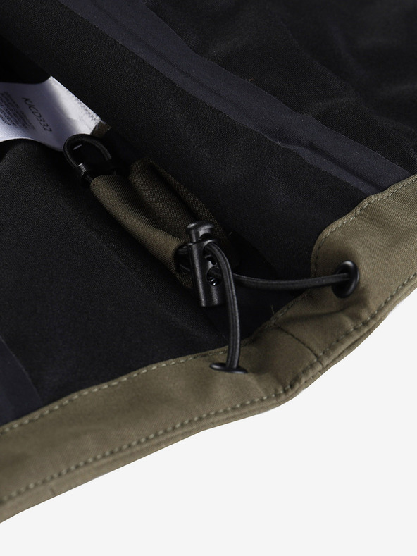 ALPINE PRO Detská softshellová bunda Alpine Pro Jerdo Green s membránou