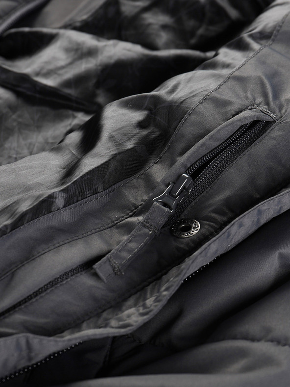 ALPINE PRO Šedá dámska bunda PTX Alpine Pro Golena s membránou