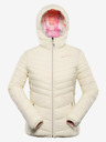 ALPINE PRO Béžová dámska obojstranná bunda Hi-Therm Alpine Pro Eroma