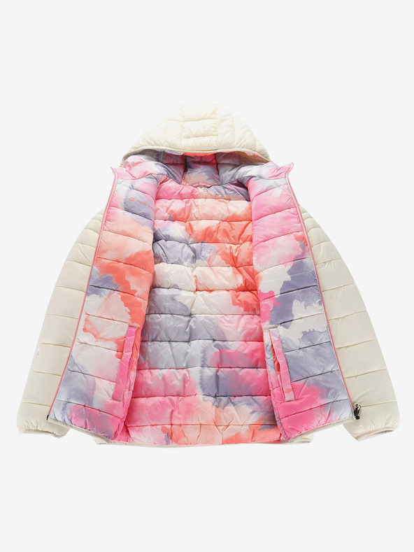 ALPINE PRO Béžová dámska obojstranná bunda Hi-Therm Alpine Pro Eroma