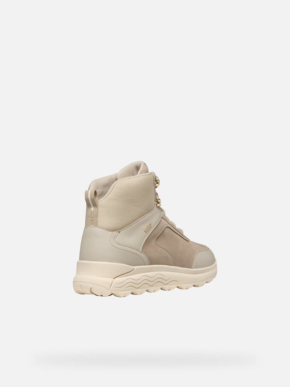 Geox Béžové dámske členkové topánky Geox Spherica 4x4 B ABX