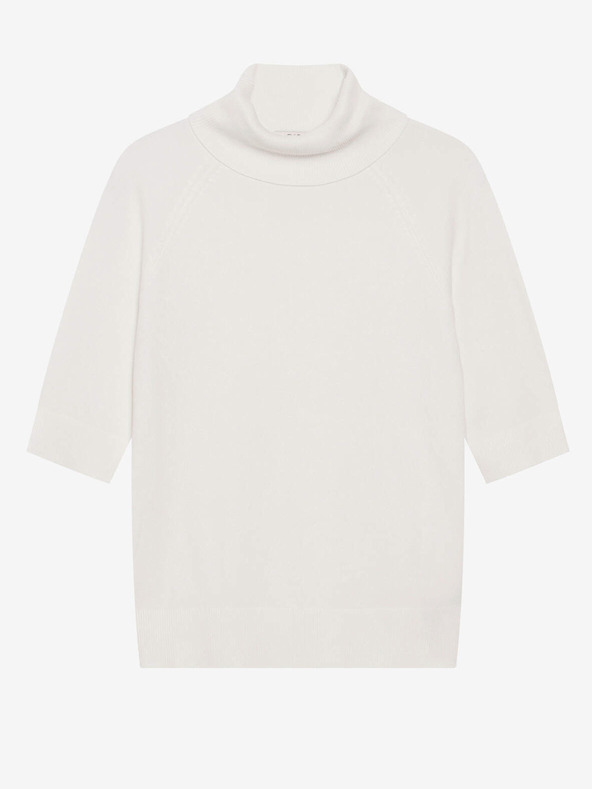 Orsay Biely rolák s trojštvrťovými rukávmi ORSAY