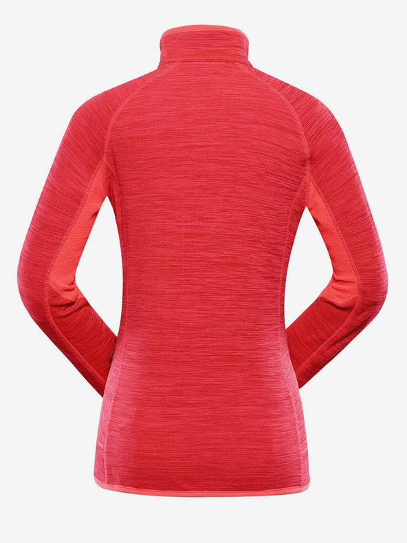 ALPINE PRO Dámska rýchloschnúca mikina Alpine Pro ONNECA Pink