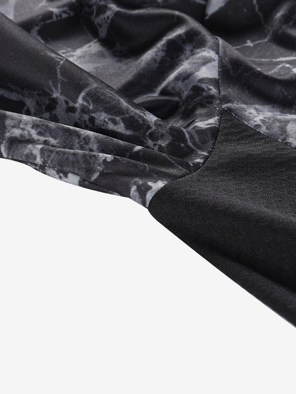 ALPINE PRO Alpine Pro SAGEN Šedé cyklistické tričko