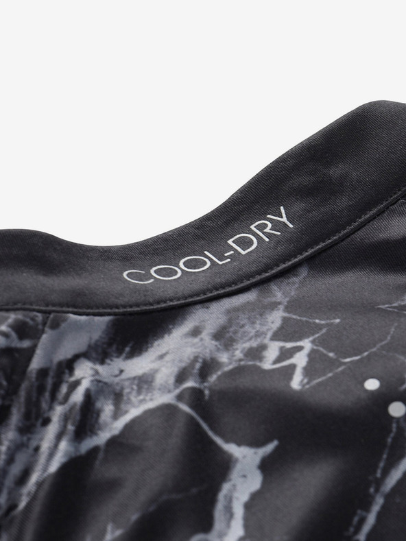 ALPINE PRO Alpine Pro SAGEN Šedé cyklistické tričko