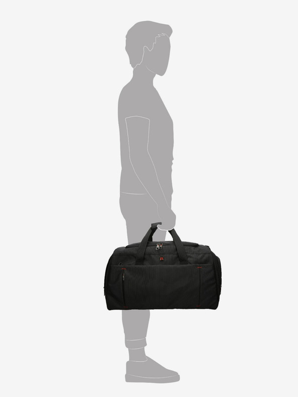 Enrico Benetti Cestovná taška Enrico Benetti Cornell čierna