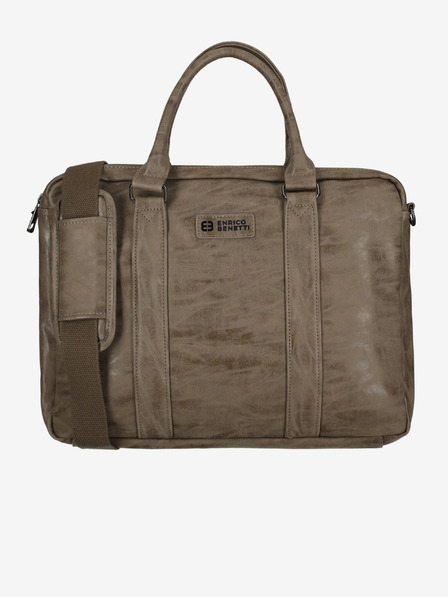 Enrico Benetti Enrico Benetti Rotterdam 15" taška na notebook Medium Taupe
