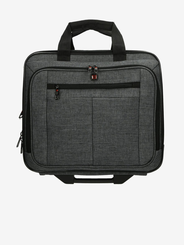 Enrico Benetti Enrico Benetti Frankfurt Notebook Trolley 24 l Grey